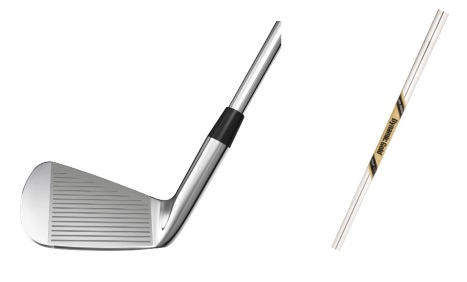 The irons that Tiger Woods used in 2015