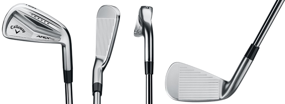 Callaway Apex Pro Irons - 4 Perspectives