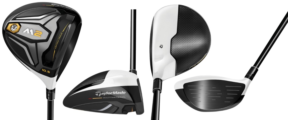 TaylorMade 2016 M2 Driver - 4 Perspectives