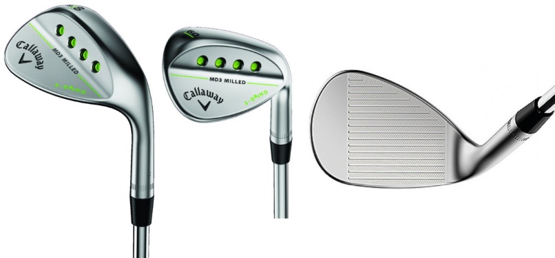 Callaway MD3 Wedges - 3 Perspectives