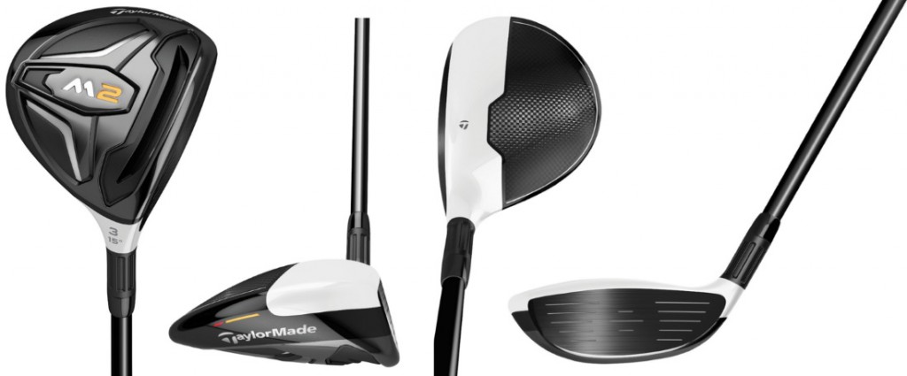 TaylorMade 2016 M2 Fairway Wood - 4 Perspectives