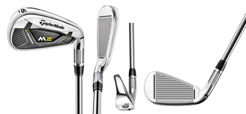 TaylorMade 2017 M2 Irons - 3 Perspectives