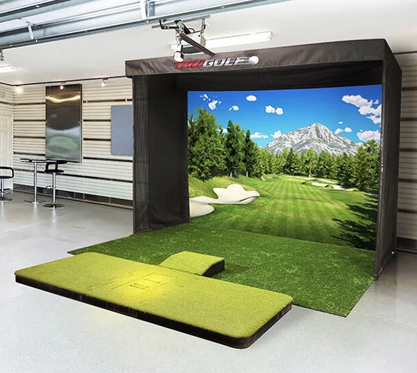 TruGolf Vista 12 Golf Simulator - Base Setup