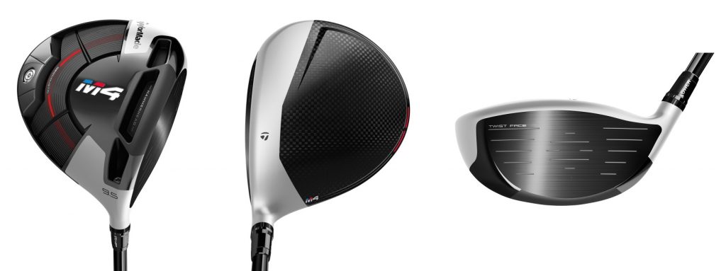 TaylorMade M4 Driver - 3 Perspectives