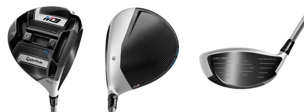 TaylorMade M3 Driver - 3 Perspectives