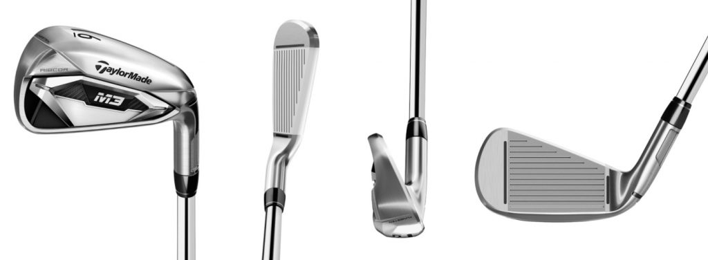 TaylorMade M3 Irons - 4 Perspectives