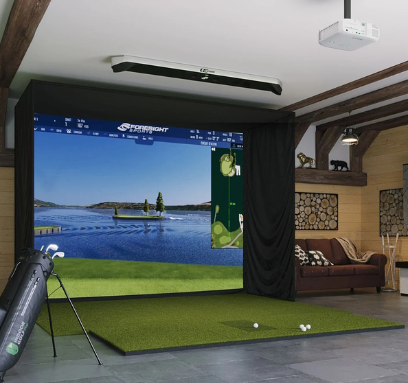 Foresight Sports GCHawk SIG12 Golf Simulator Package V2