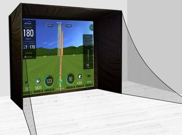 PerfectBay Golf Simulator Screen & Enclosure