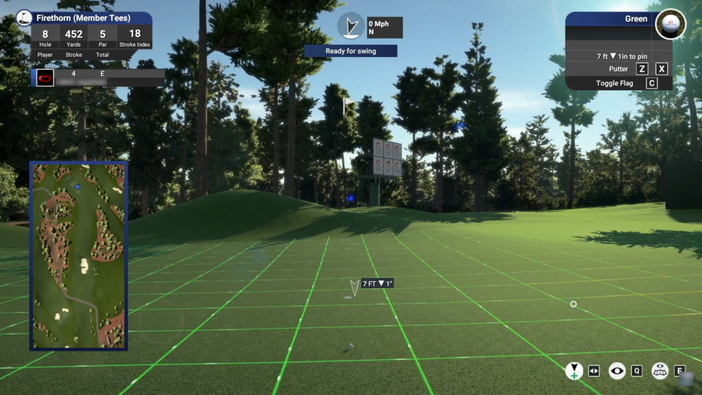 Mẫu phần mềm mô phỏng Golf Club 2019 1