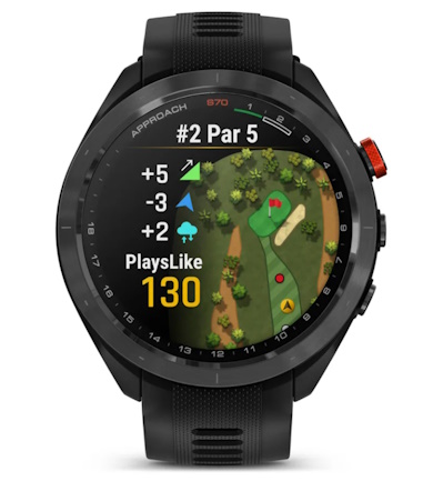 Garmin Approach S70 Golf GPS Watch - PlaysLike front view