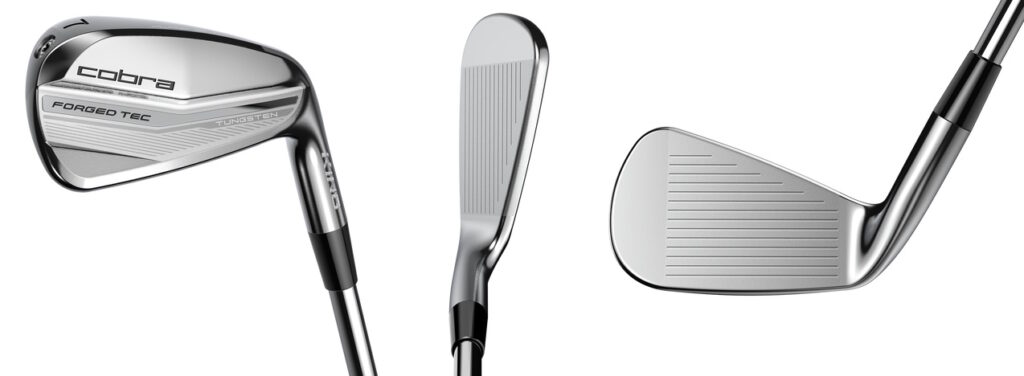 Cobra 2022 KING Forged Tec Irons - 3 Perspectives