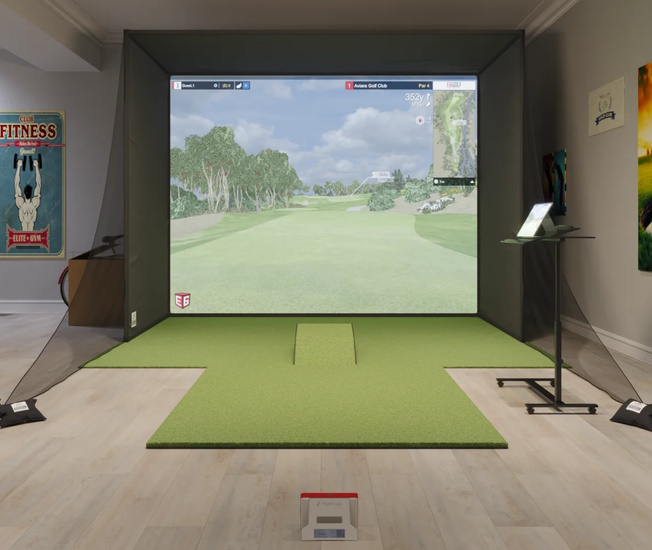 FlightScope Mevo Plus SwingBay Golf Simulator V3