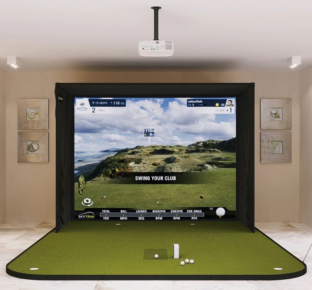 SkyTrak SIG10 Golf Simulator Package - Updated