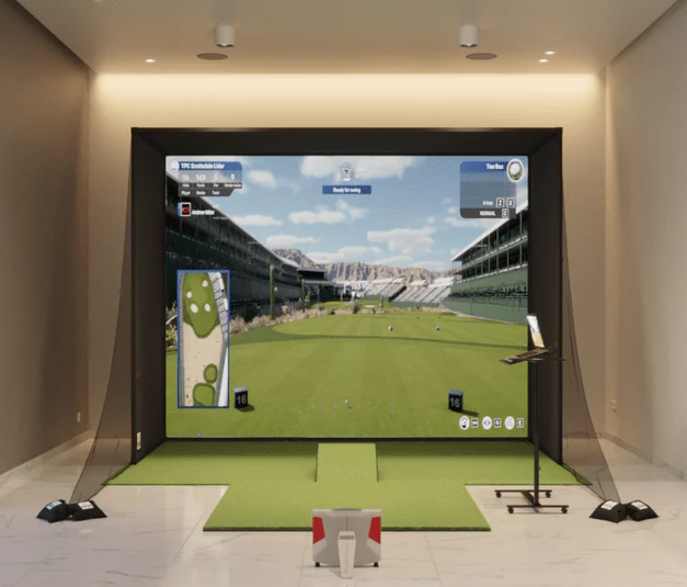 FlightScope X3 SwingBay Golf Simulator Package - Updated