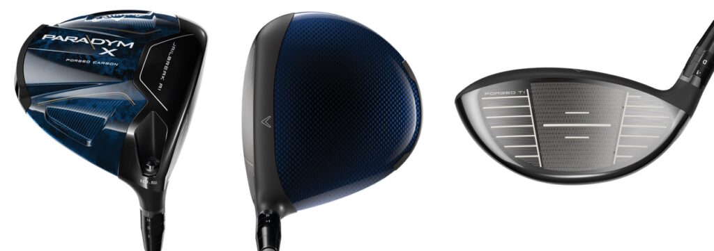 Callaway Paradym X Driver - 3 Perspectives