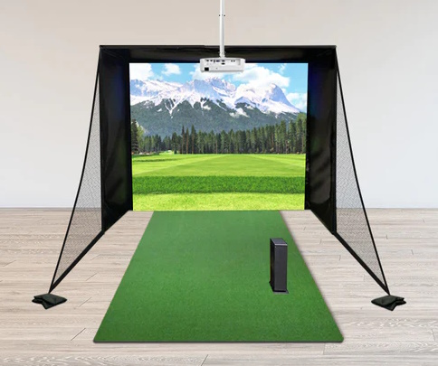 Uneekor EYE MINI Lite PerfectBay Golf Simulator Package