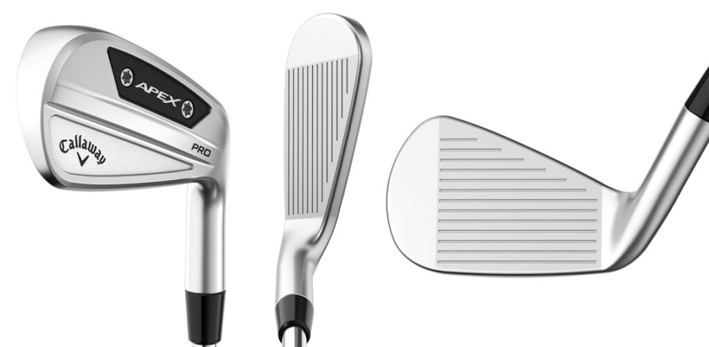 Callaway Apex Pro 24 Irons - 3 Perspectives