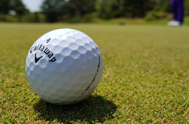 Callaway Golf Ball Closeup